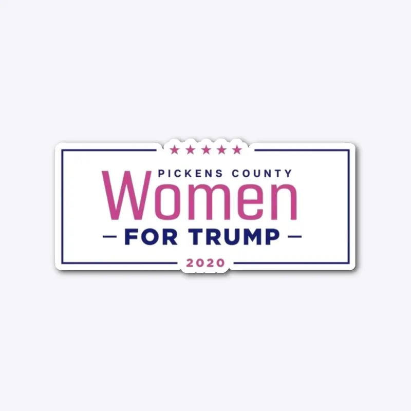 Pickens County GOP Women Sticker